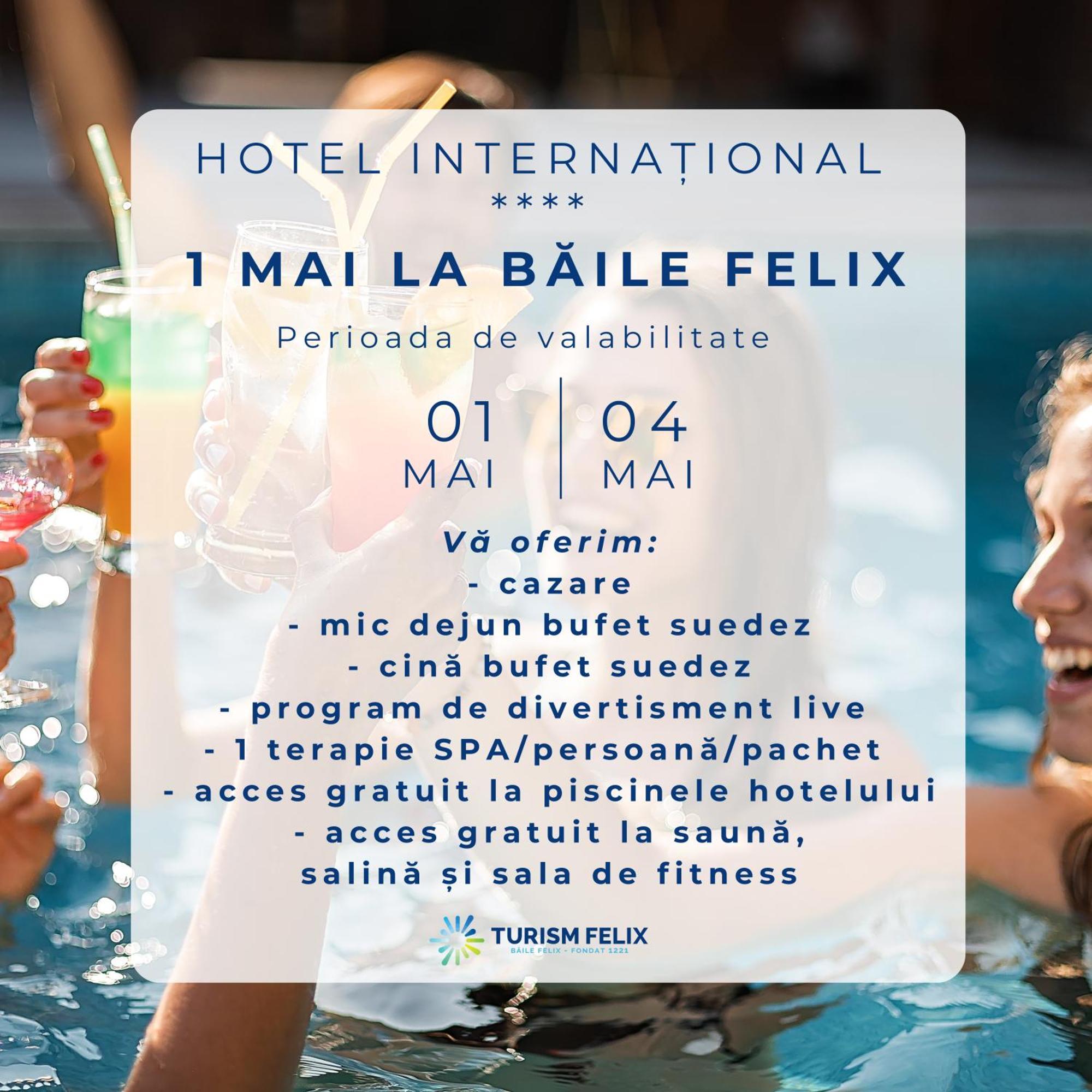 Hotel International Băile Felix Exteriör bild