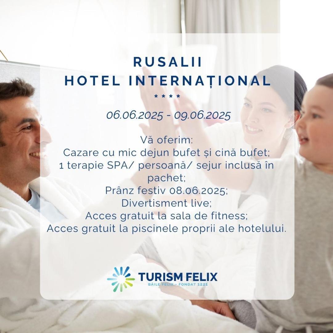 Hotel International Băile Felix Exteriör bild